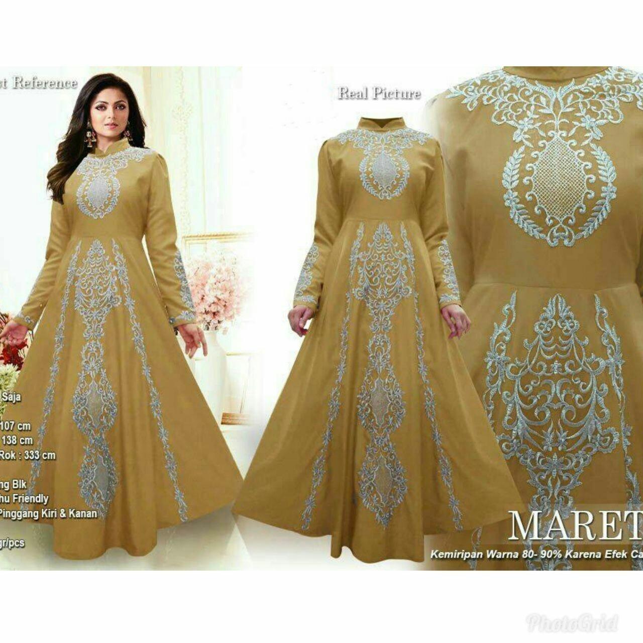 Victorioushop Maxi Mareta / Baju Muslim / Muslim Wanita