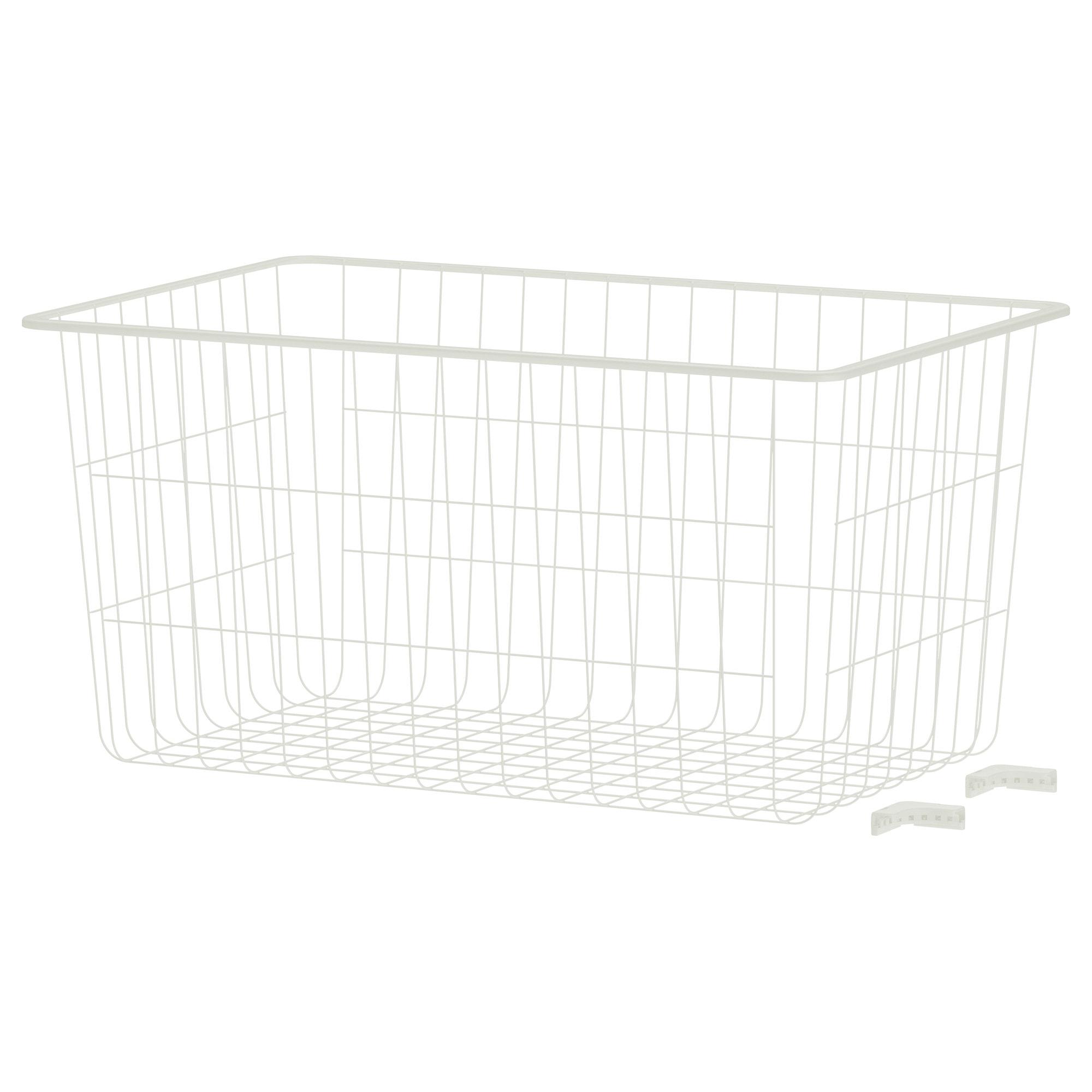 PROMO!! IKEA ALGOT Keranjang Kawat Putih Ukuran 38x60x29 cm MURAH / BUBBLE 3 LAPIS / ORIGINAL / IKEA ORIGINAL
