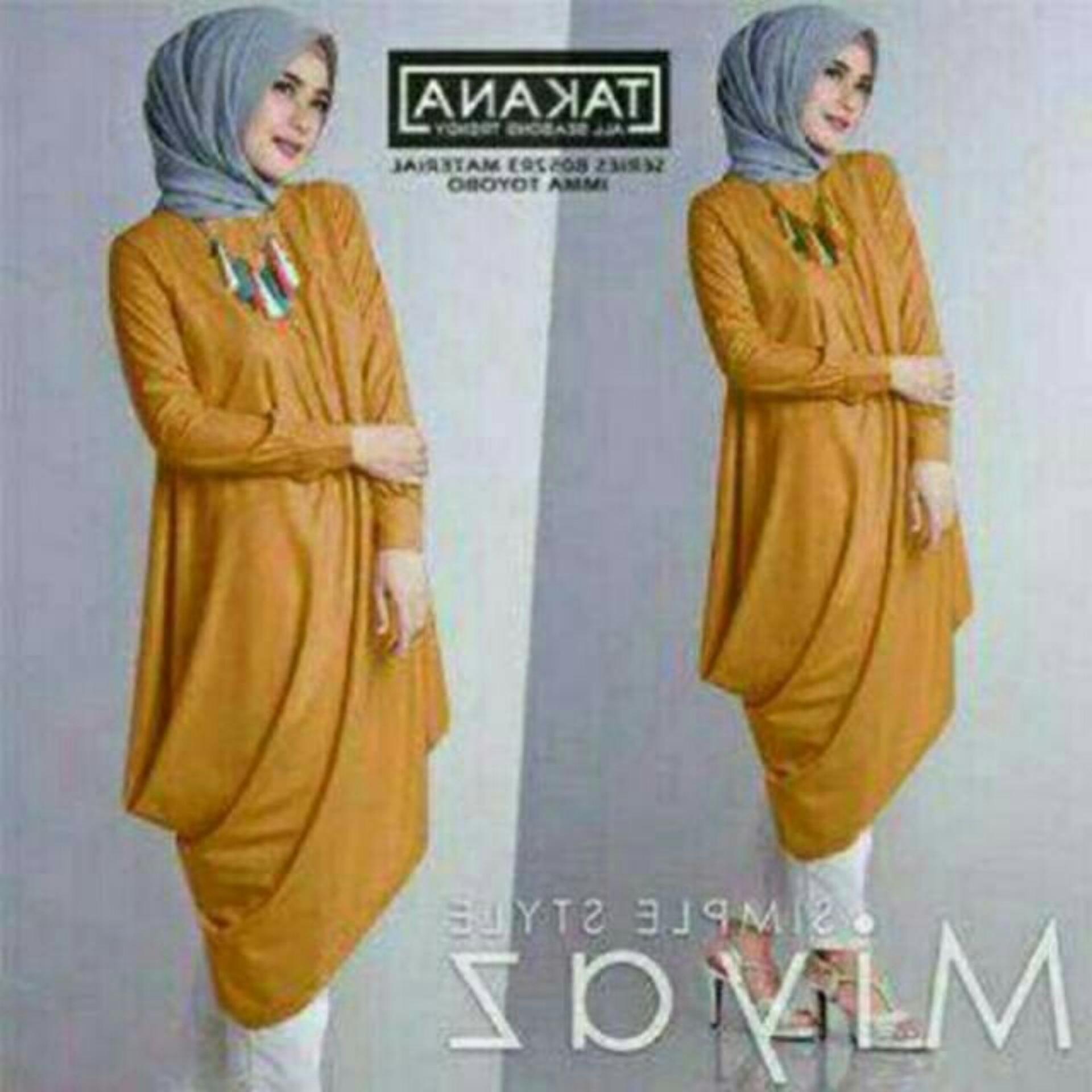 Ancool Mall- Baju SETELAN atasan dan bawahan / Setelan Blouse/ Kemeja wanita / Long Dress Maxy / Long Dress Wanita / Gaun Panjang/Gaun Wanita / Tunik Wanita / Dress Muslim / Atasan Muslim / Gamis ; Murah; Motif dan Warna Real Photo #Ukuran M, L dan XL
