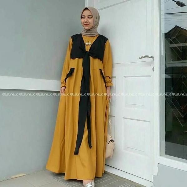 ABI MAXI - BAJU MUSLIM MURAH TERBARU 2018 GROSIR GAMIS SYARI BUSUI PAKAIAN WANITA BUSANA PESTA MODERN CELANA SETELAN MAXIDRESS ATASAN COUPLE