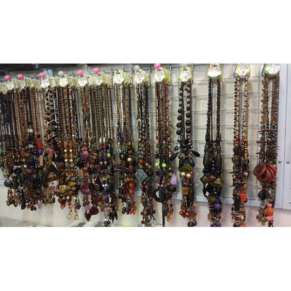 (Kostum Acessoris Pesta) Kalung Etnik Monte Import Partai Grosir
