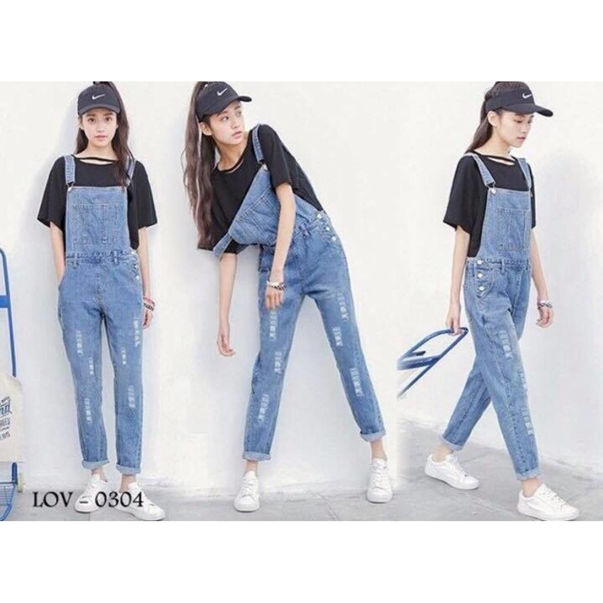 Labelledesign BAJU KODOK OVERALL JEANS VICO - BIRUAIR