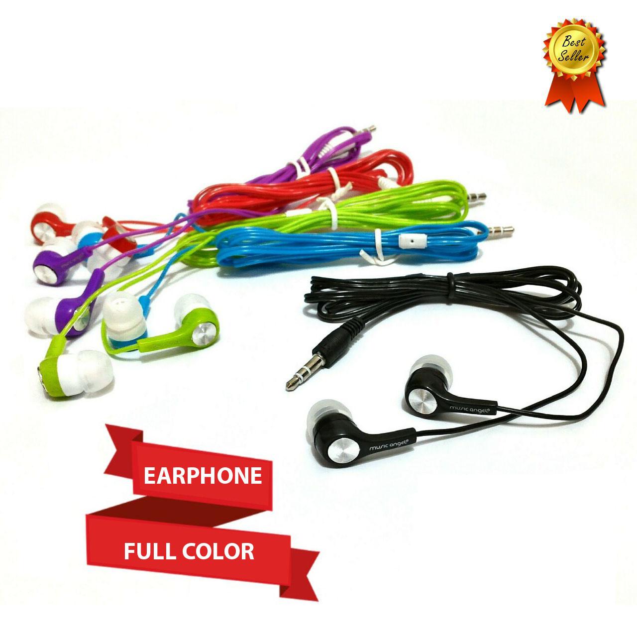FAK - Earphone Murah Color Full 3.5mm Cocok Untuk Semua HP/Android
