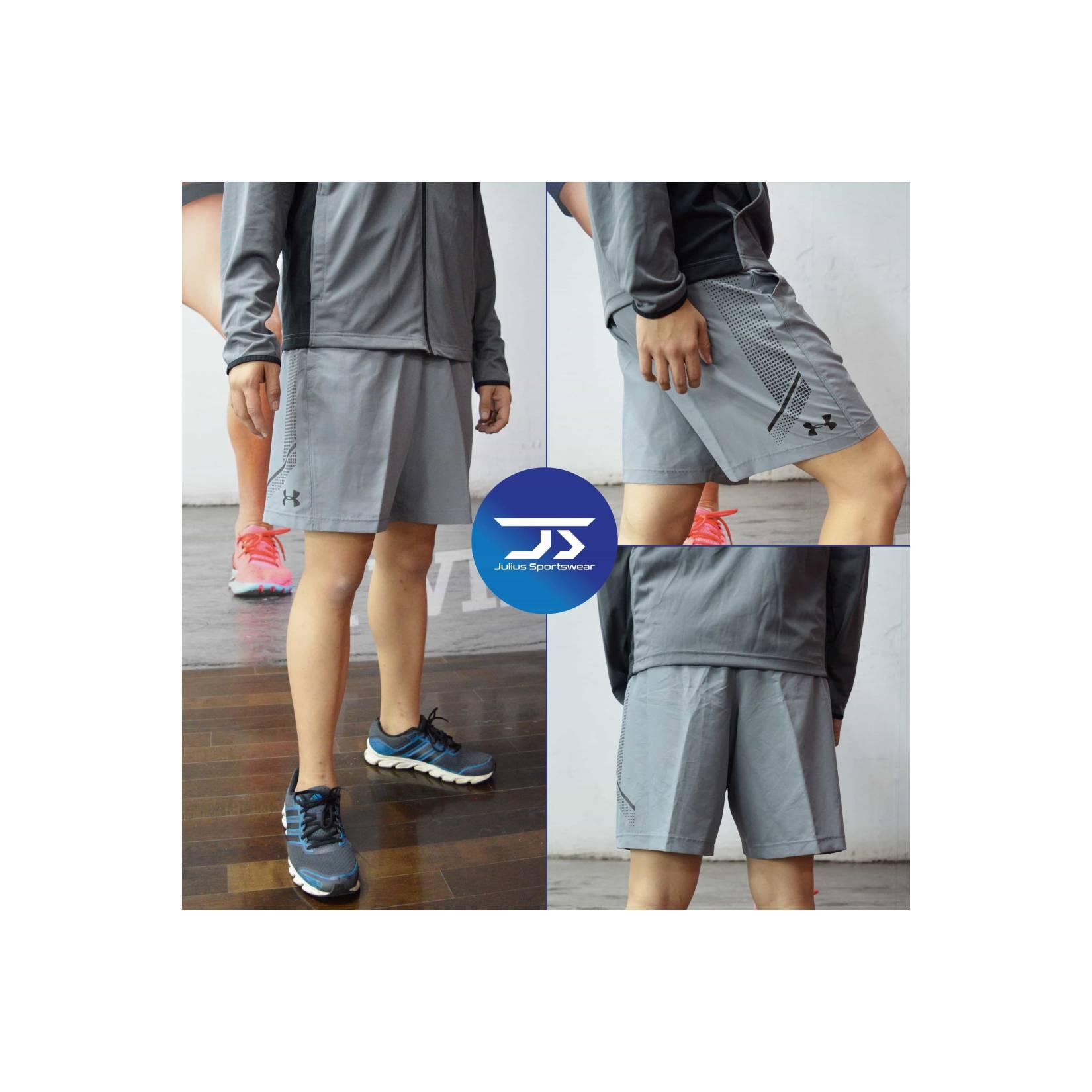 Celana Gym Training Under Armour Woven Graphic Shorts GreyOriginal