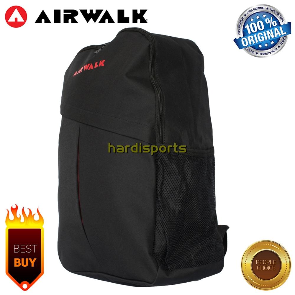 Tas Punggung Airwalk Dacey Backpack AIWXBP8101BC - Black (Pria/Wanita)