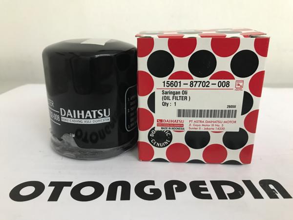 Paket Oli mobil dan Filter DAIHATSU XENIA / TERIOS / GRAN MAX / LUXIO