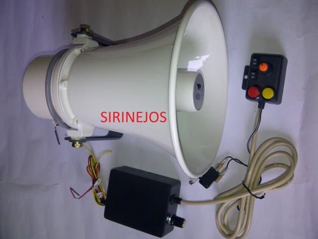 Sirine patwal 9 suara dengan toa ZH-615R (15 watt bulat)