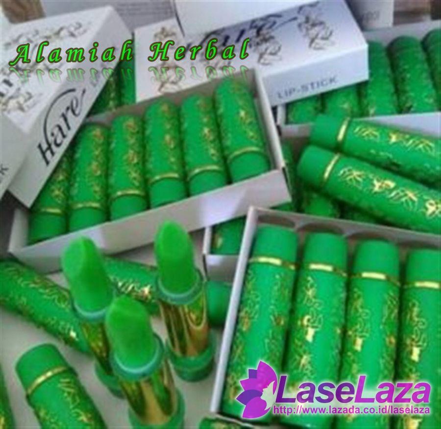 alamiah herbal- Hare Lipstik Arab Original BPOM, Hare Lipstick Arab Hare Pemerah Bibir Alami - 1 BOX Makeup Promo