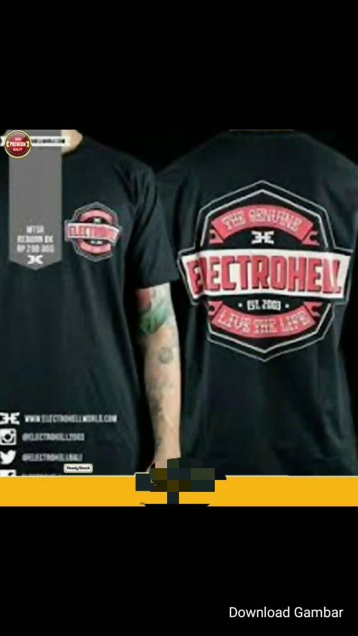t shirt baju kaos ELECTROHELL ELEKTROHELL - tyeCXA
