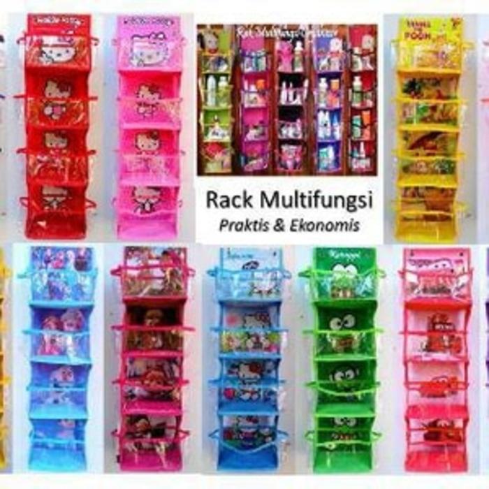 RAK KOSMETIK GANTUNG / RAK SERBAGUNA / RAK KANTONG - Random