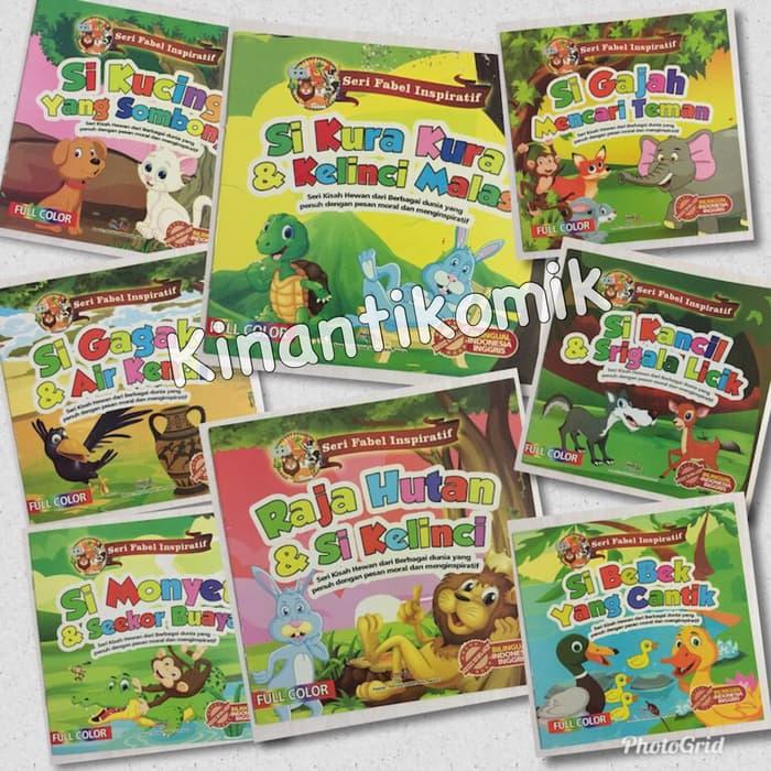 BUKU ANAK - SERI FABEL INSPIRATIF BILINGUAL - BUKU CERI