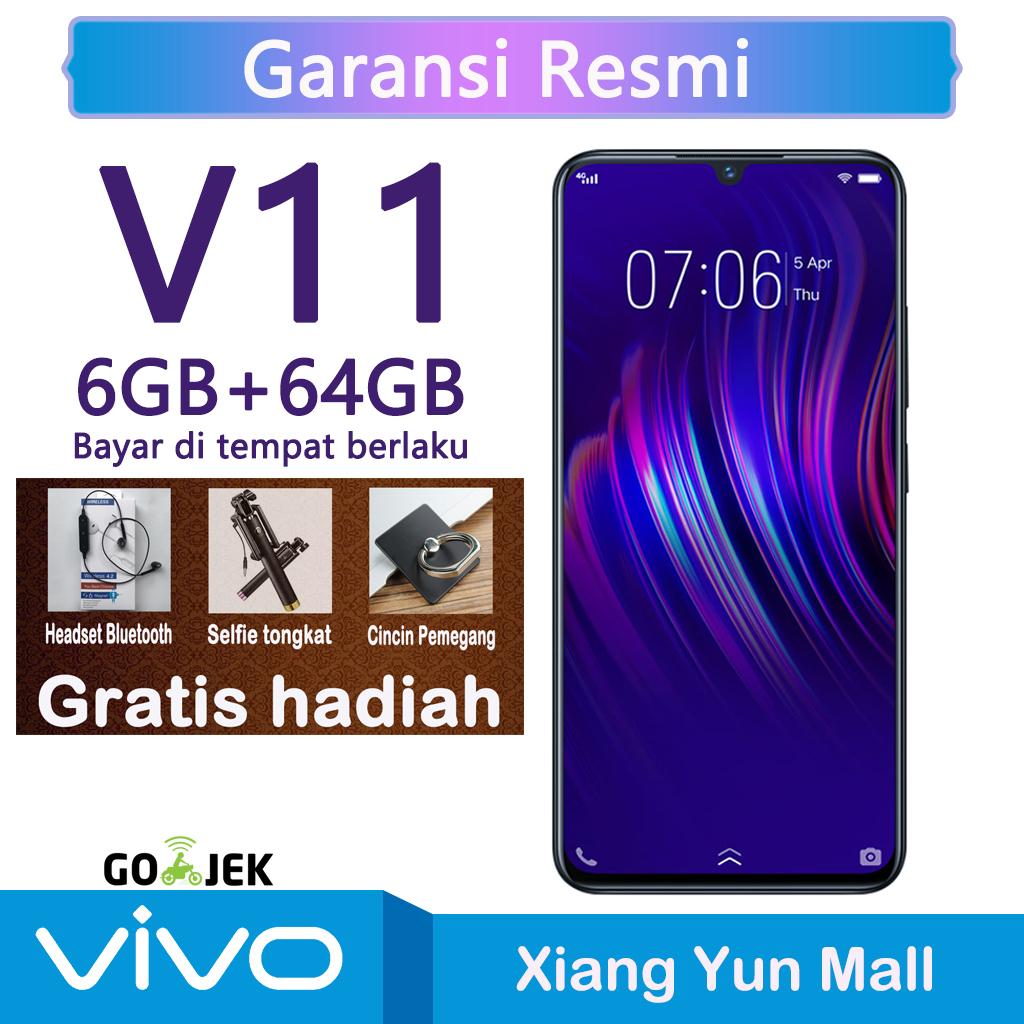 Vivo V11 6GB/64GB - 6.3 inches Depan 25MP Ponsel AI Octa-core 2.0GHz Garansi resmi