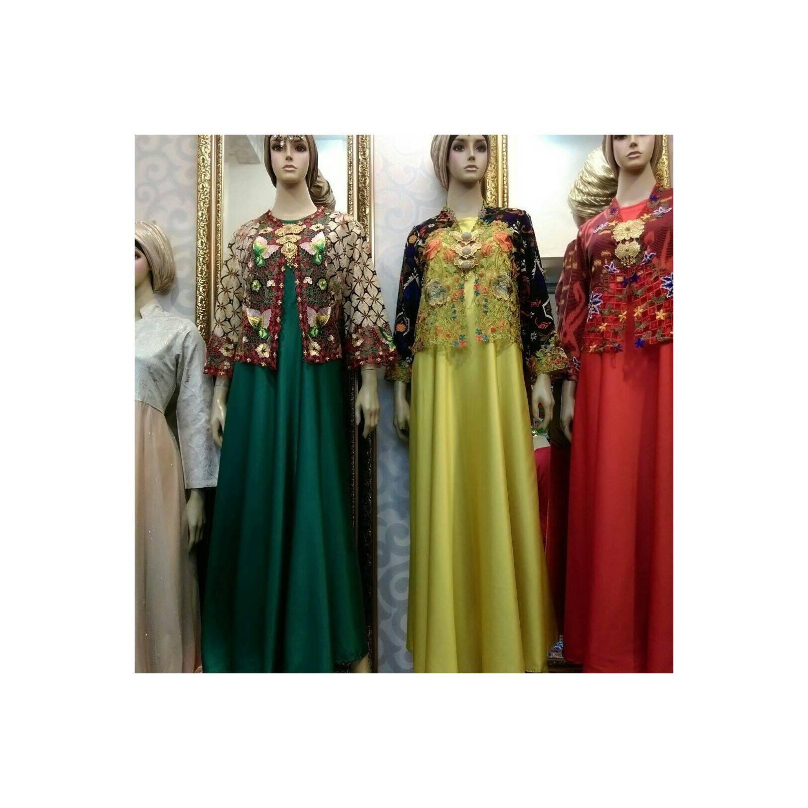 Best Quality Gamis Set Bolero tenun @370.000