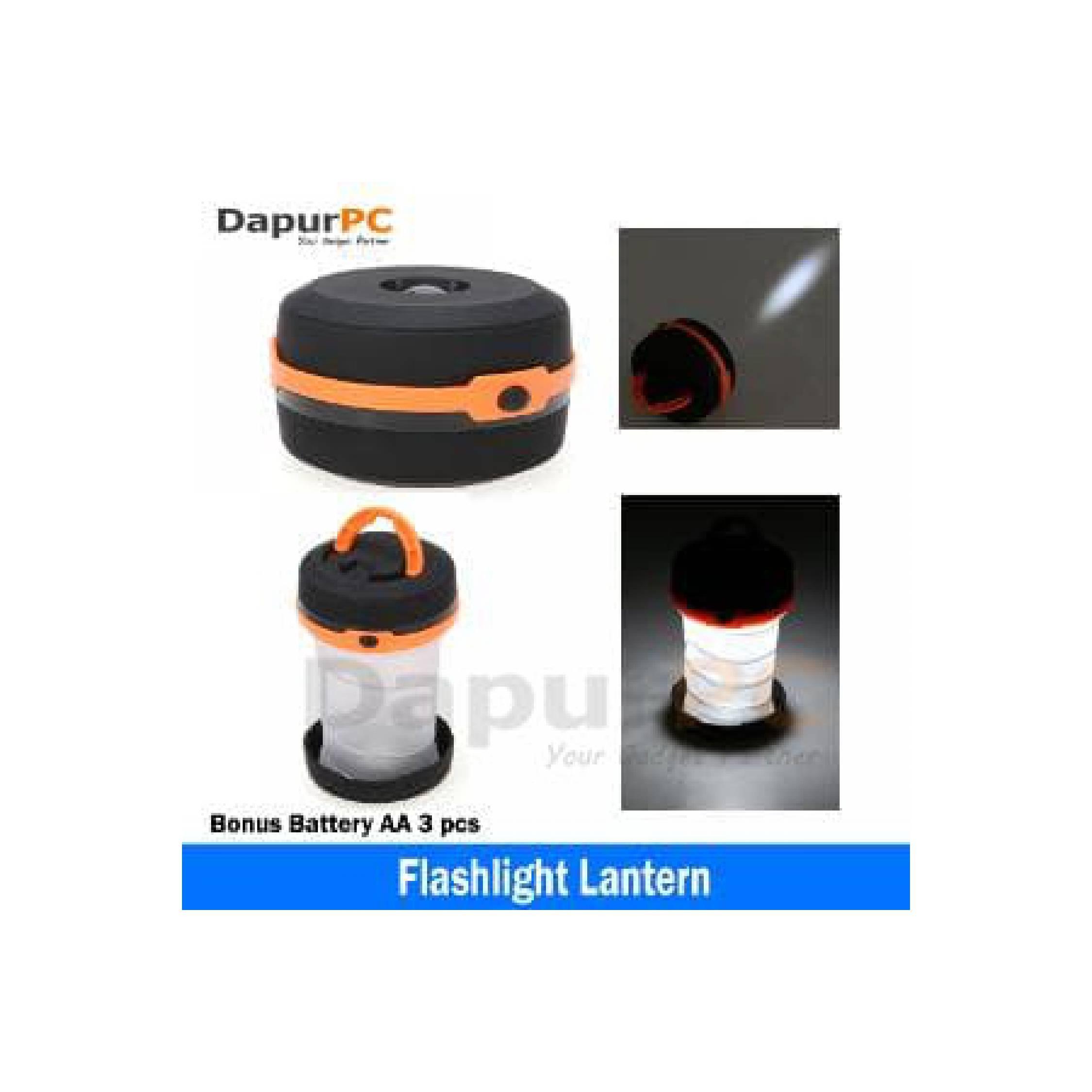 Lampu Lentera Gantung - Flashlight Lantern 2 in 1 Murah