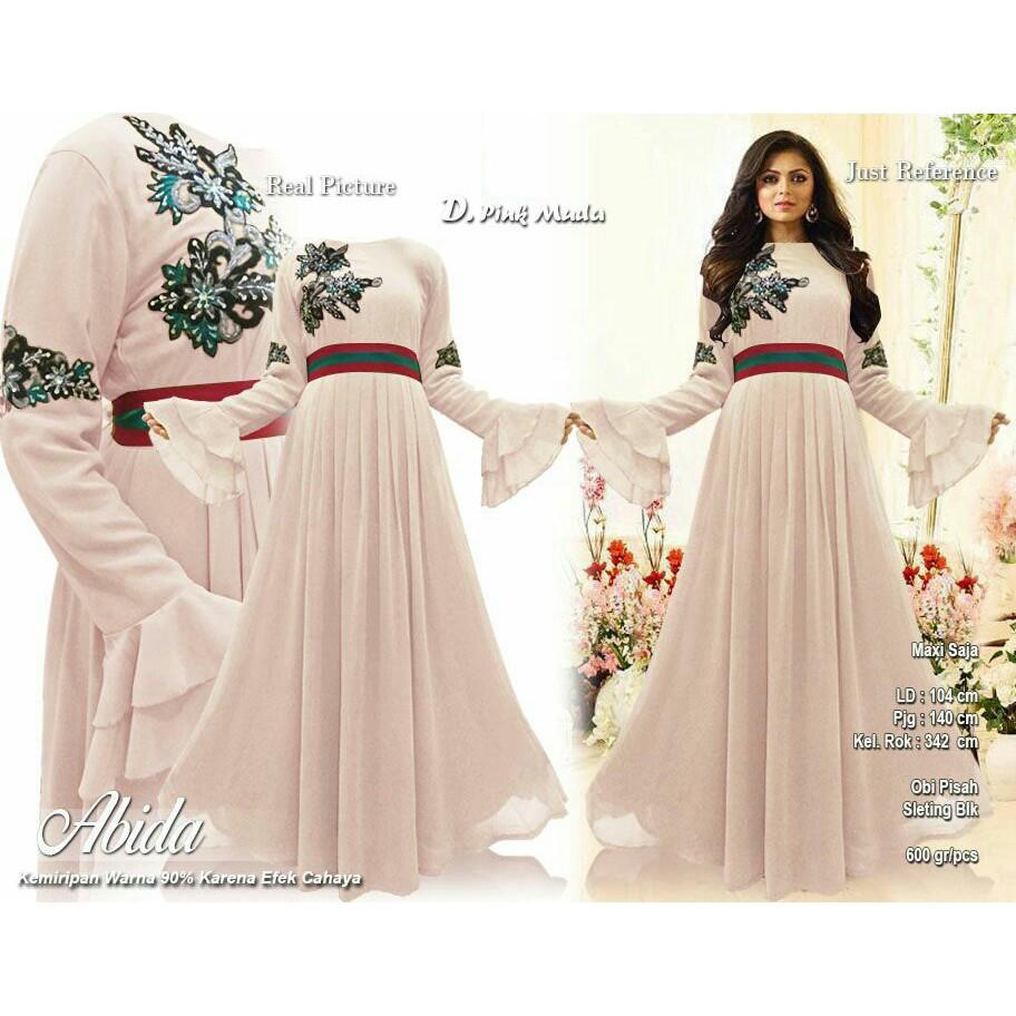 120091 GAMIS INDIA ABIDA PINK MUDA