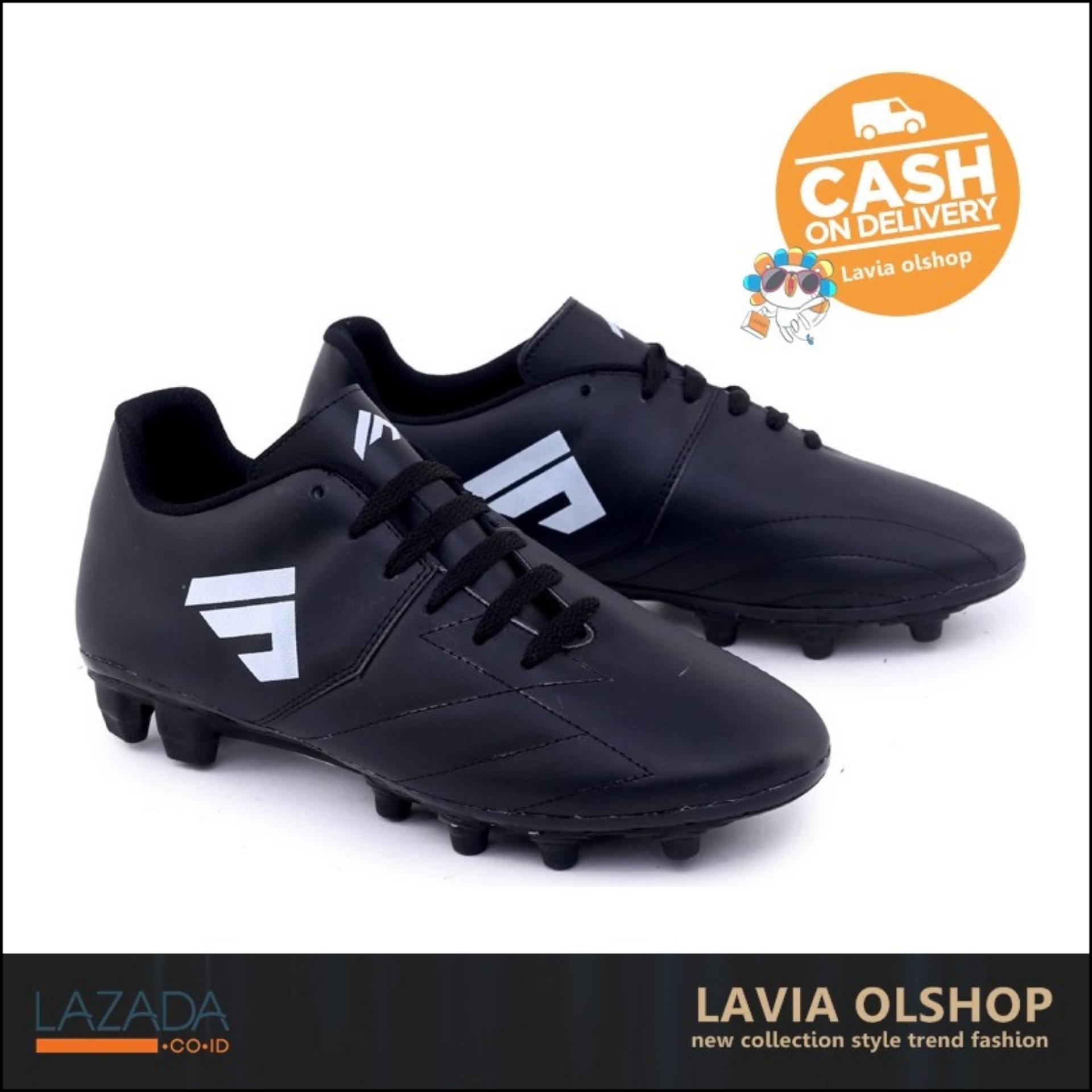 Shoes Sepatu Sepak Bola Keren Dan Modis Model Terbaru GEH 7527 - Hitam
