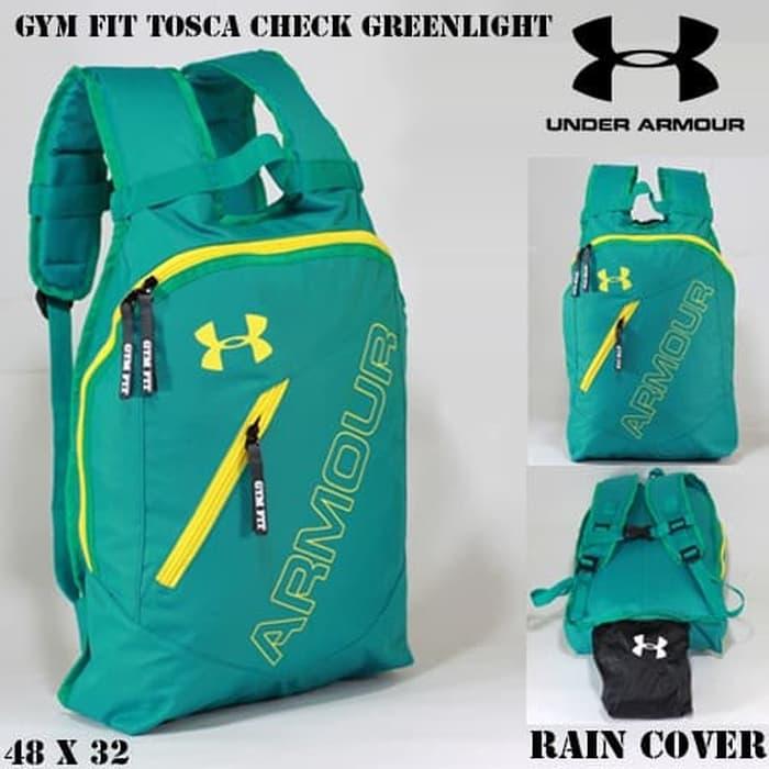 tas ransel sepeda tas fitness gym bag tas zumba tas sepatu olahraga - BIRU