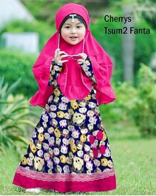 Vshop91jkt - Syari Cherrys Kids Syari Anak Maxi Anak Gamis Anak Baju Anak Muslim Baju Muslim Pakaian Anak Dress Anak Busana Muslim Pakaian Muslim Dress Muslim LOngdress Muslim Baju Setelan Anak