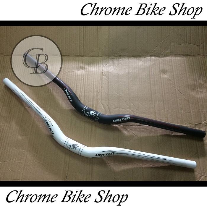 Stang Handlebar Sepeda Warna Hitam Oversize XC Merk United