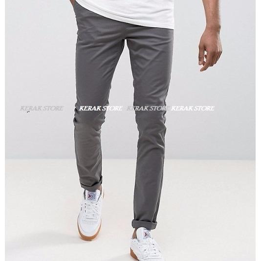 Celana Chino Big Size Pria Slimfit - Celana Chino Pria