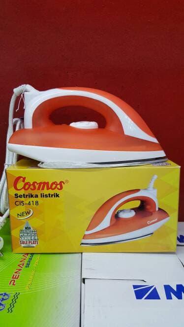 Setrika Cosmos CIS 418 ||| alas setrika setrika philips uap otomatis robot wajah robotic maspion pakaian setrikaan meja setrika mini miyako