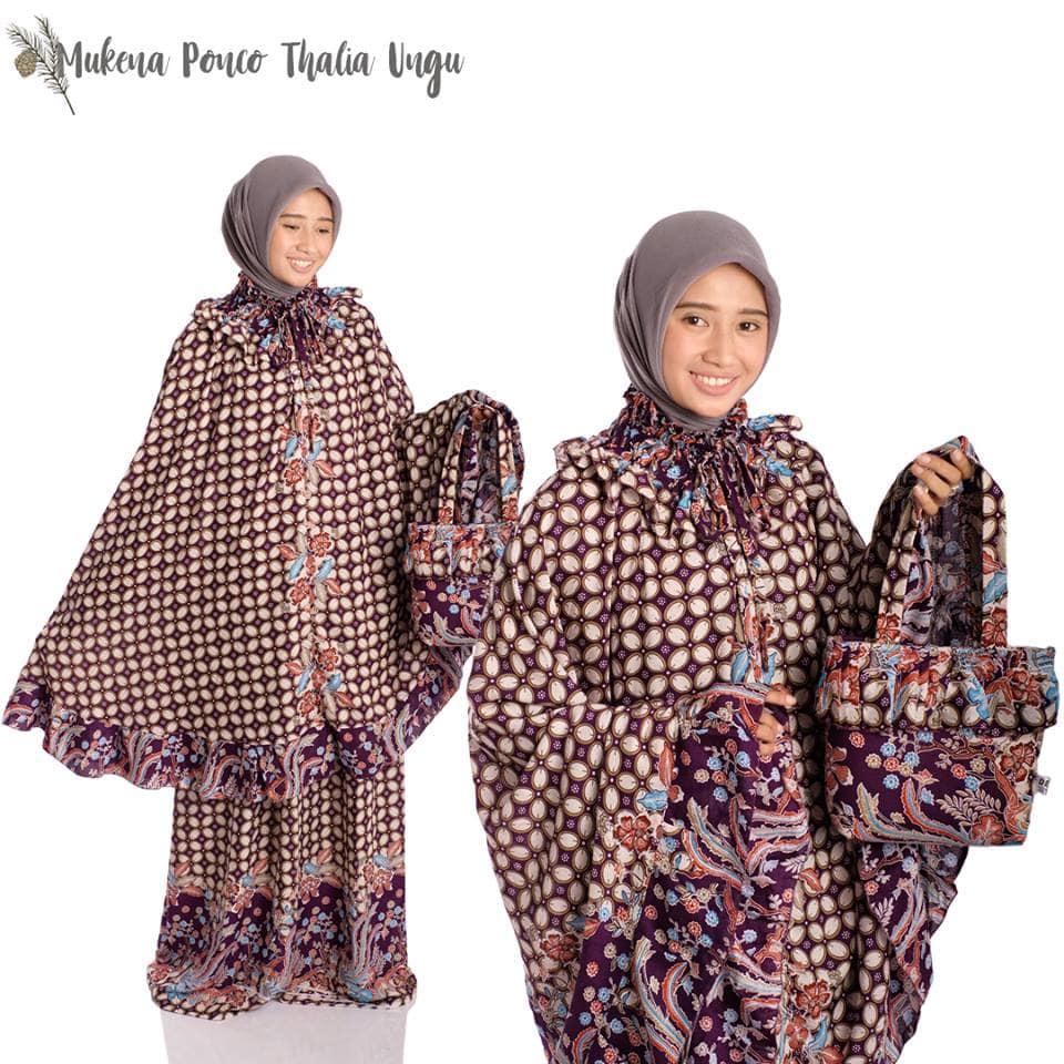 MUKENA PONCO BALI AS Azelia Coklat