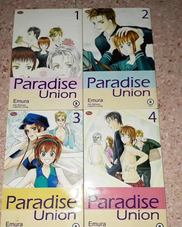 Buku Komik jepang manga paradise union seri 1-4 end kode 53