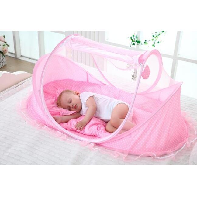 Kelambu Kasur Bayi Music Series Dengan Kasur Dan Bantal Empuk 1 Set