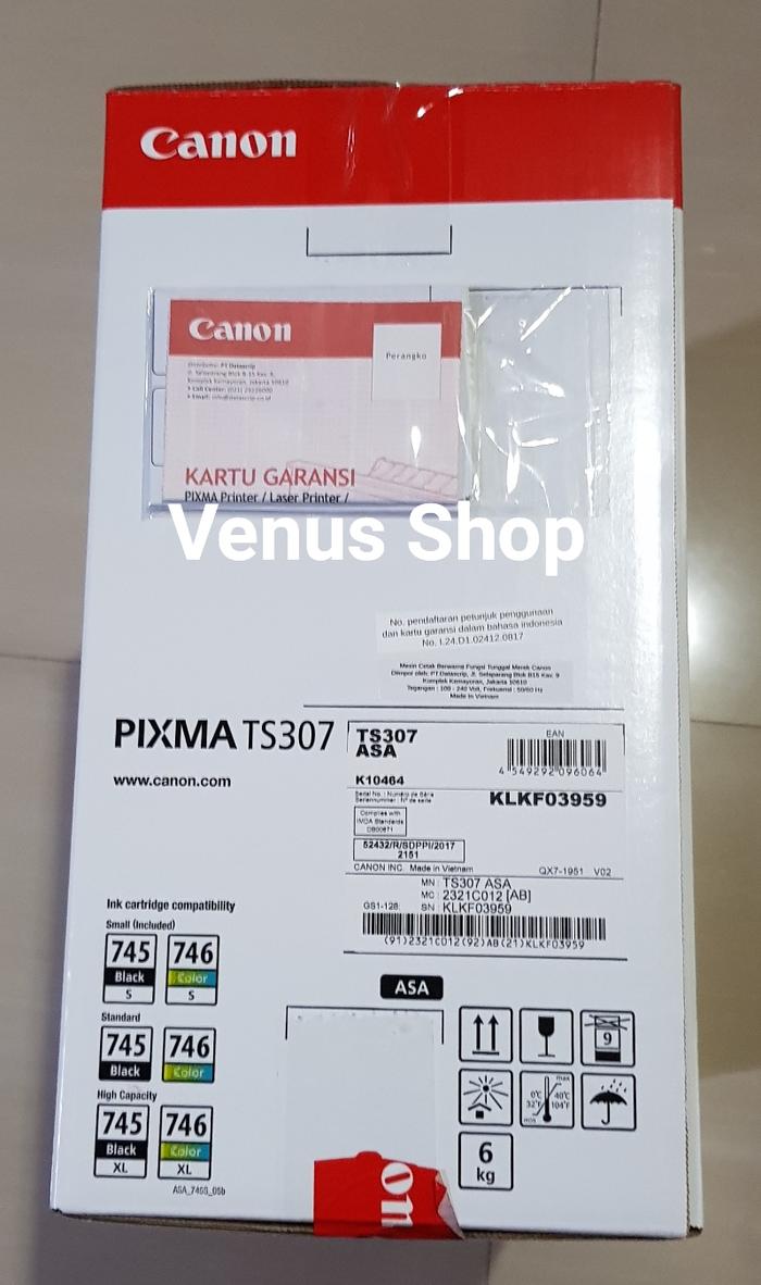 PROMO CANON PRINTER PIXMA TS307 WIFI / PRINTER MURAH TS 307 SMARTPHONE COPY TERLARIS