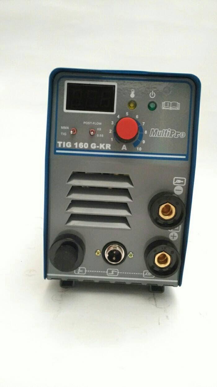 Promo MESIN LAS ARGON DC MULTIPRO TIG 160 G-KR IGBT LAS STAINLESS + MMA Original