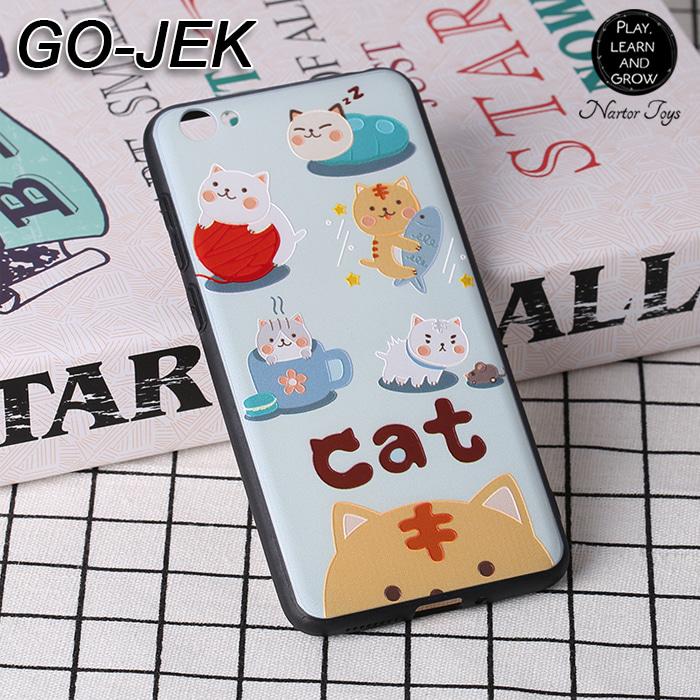 Sale - 3D RELIEF SOFT CASE PC SILICONE CASING Iphone 7 OPPO F1S F3 VIVO V5 original