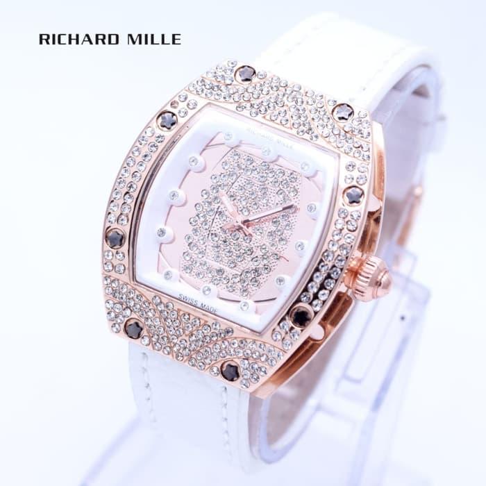 HOT PROMO Jam Tangan Wanita Richard Mille Tali Kulit ( Aigner Bonia Casio Dior ) /SALE