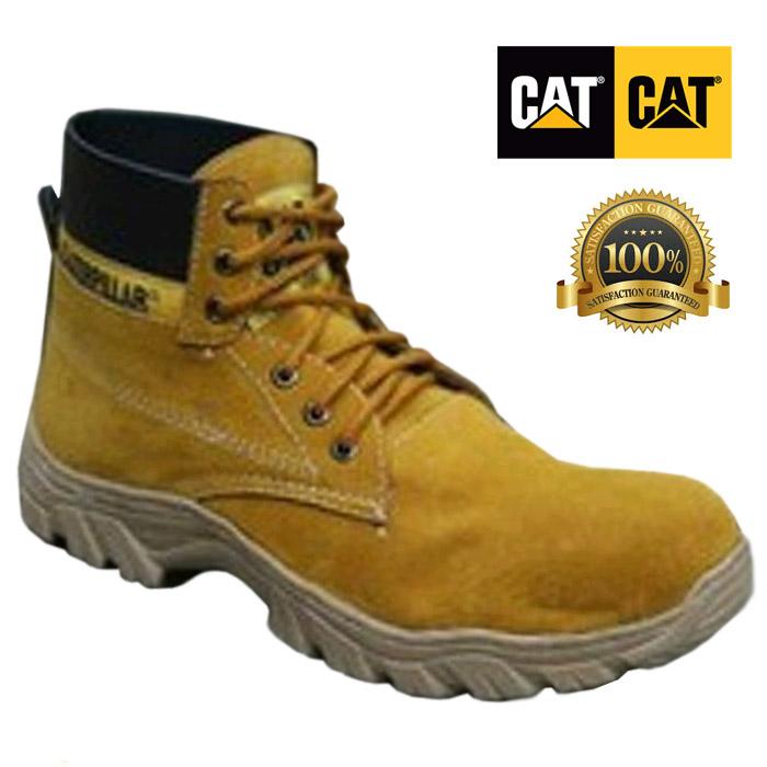 Sepatu caterpillar hitam suede. sepatu gunung caterpillar sepatu safety caterpilar safety shoes SEPATU BOOT CATERPILLAR hiking shoes sepatu pria caterpillar