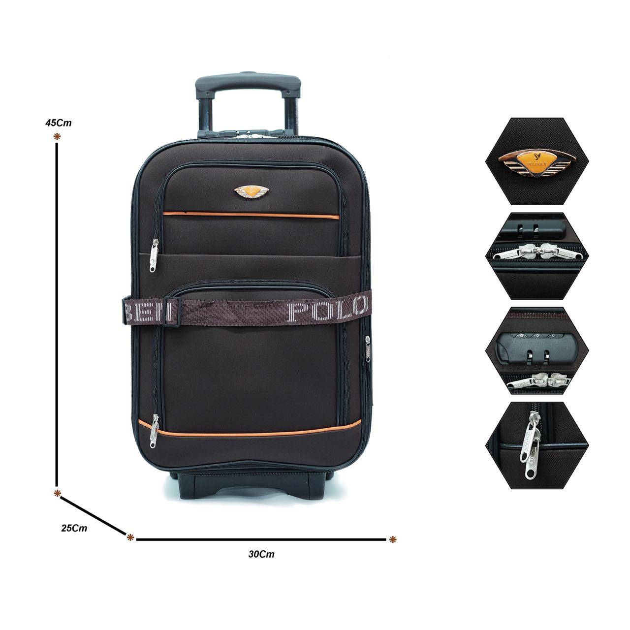 Koper Polo Ben Original Promo PG0022 20inch BlackIDR149500. Rp 152.830