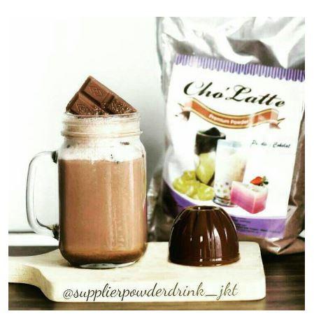 CHOLATTE PUDDING & CINCAU