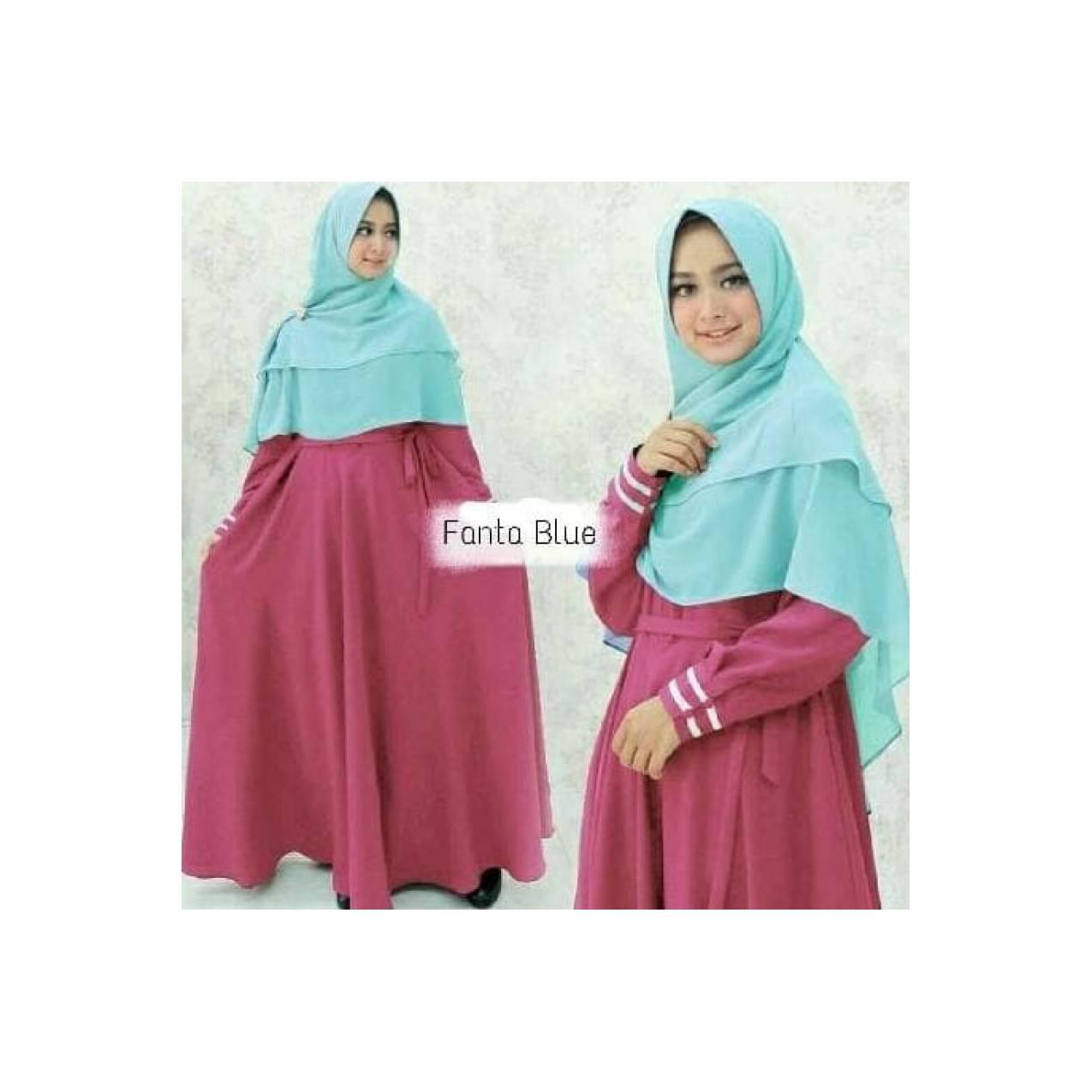 BAJU MUSLIM PESTA GAMIS YUNMINA ANEKA WARNA 1 DRESS MAXI HIJAB TRENDY