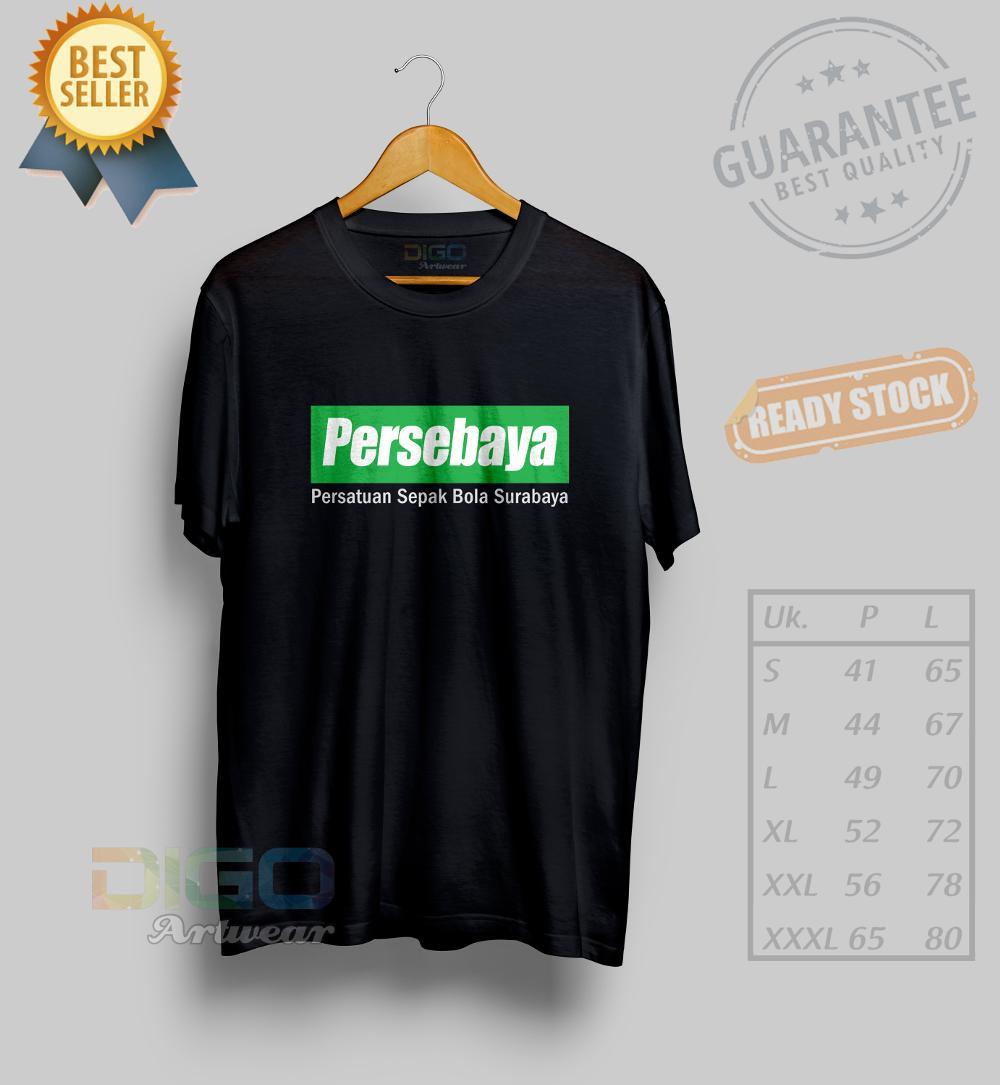 Kaos Persebaya - T Shirt Persatuan Sepak Bola Surabaya Bonex Mania Premium Quality Distro