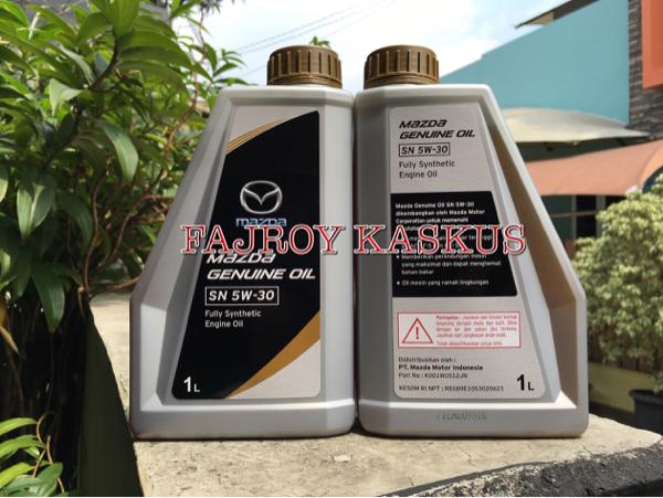 OLI RESMI ATPM MAZDA GENUINE OIL 5W-30 ASLI MURAH / AKSESORIS MOBIL DAN MOTOR / MOBIL / VARIASI MOBIL / BERKUALITAS / VARIASI MOTOR / OTO-A3168