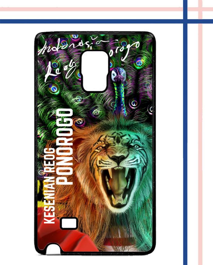 Casing HARDCASE Bergambar Motif Untuk Samsung Galaxy Note Edge reog ponorogo W3879
