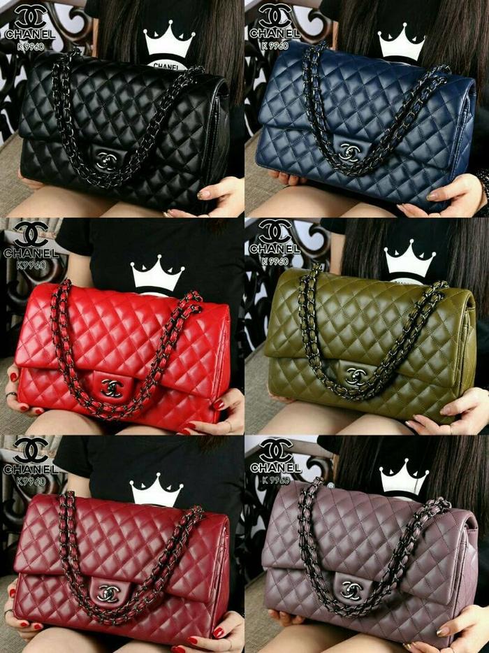 Tas CHANEL Yuni Shara 9960 Semi Original Kode Bahan Kulit