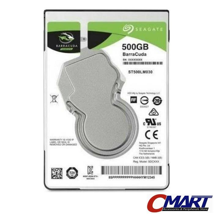 Seagate Barracuda for Laptop 500GB 2.5