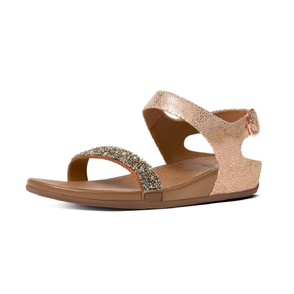 Fitflop Sandals Banda Roxy Sandal Bronze, Footwear, Womens