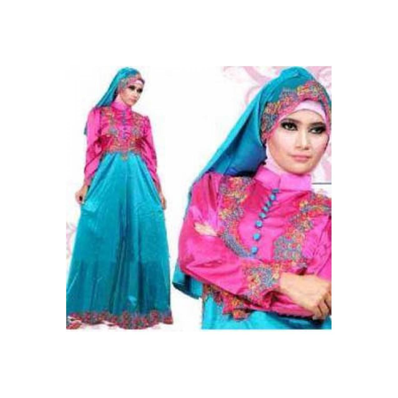 Gamis Dress Pesta Nabila + Phasmina | Grosir Vinezz Shop