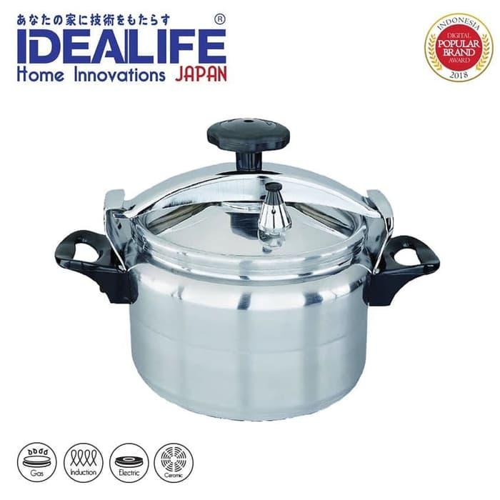 PROMO IDEALIFE Panci Presto Induksi 4 Liter - IL-704 TERLARIS