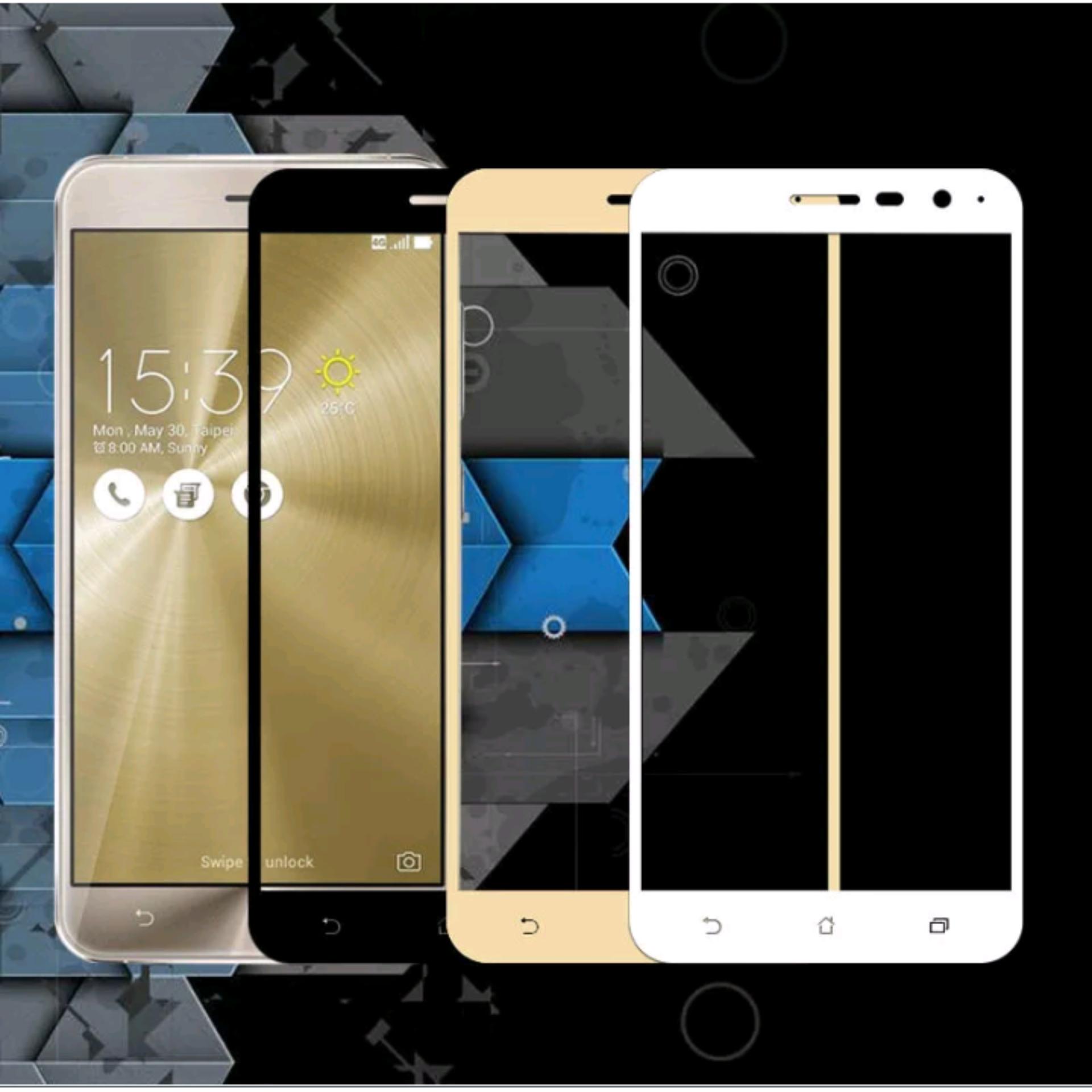 9Star Tempered Glass HD Screen Protector For Asus Zenfone 3 ZE552KL 5.5inch Full Screen 2.5D List Emas