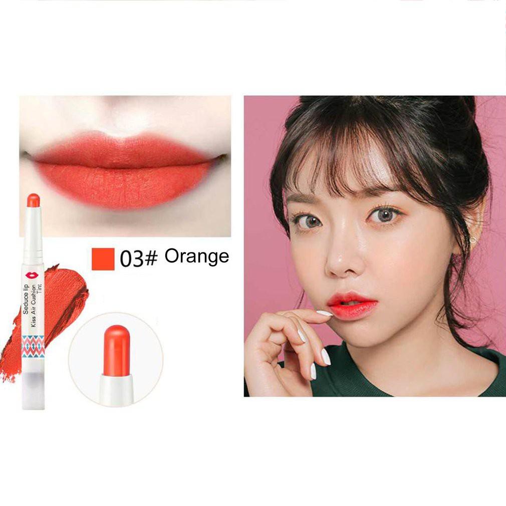 Lipstick Air Cushion Kosmetik/Makeup Dua Sisi Ala Korea- Tahan Lama Anti Air