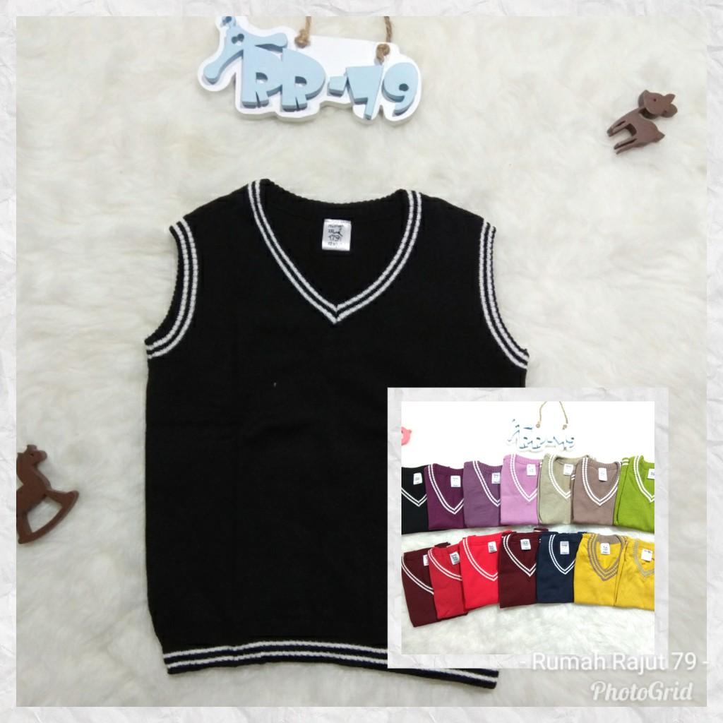 Rompi Bayi / Rompi Anak / Rompi Rajut RA 103 Size M