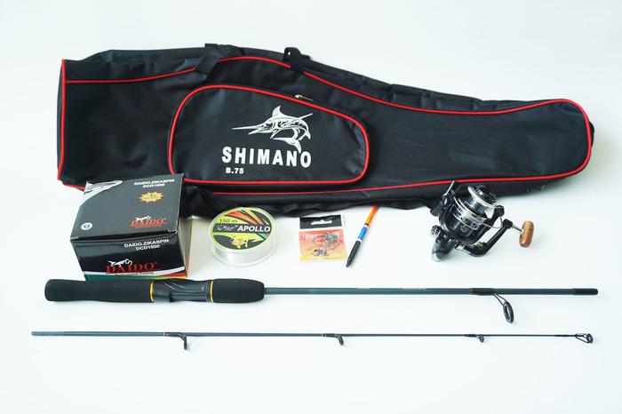 SET ALAT PANCING KOLAM KOMPLIT JORAN PANJANG 120 & REEL SPOOL BESI