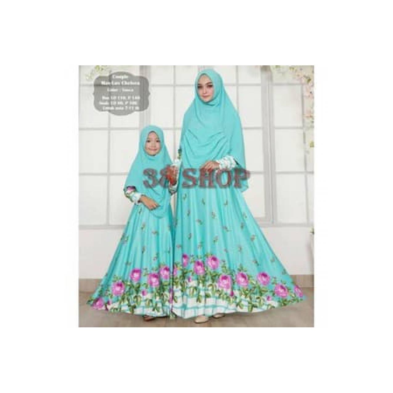 Best Sale SET BAJU GAMIS COUPLE IBU DAN ANAK UKURAN JUMBO DRESS FASHIO