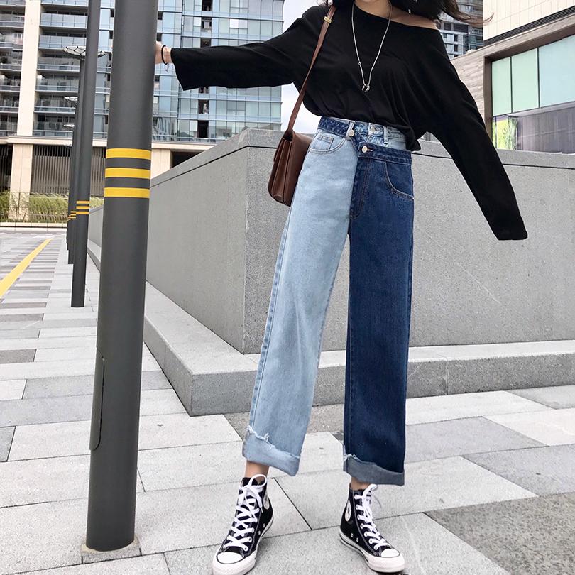Korean Vintage Style Joint High waist 